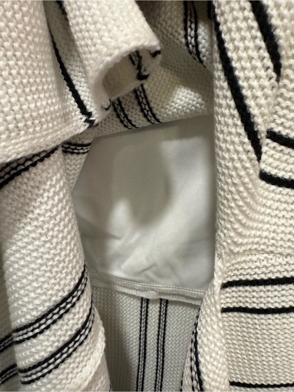 NWT Wishlist Knit Skirt in Black and White - Picture 9 of 11